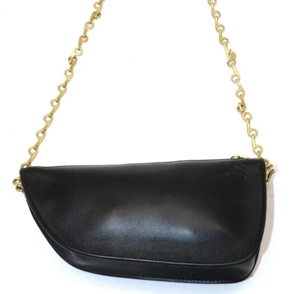 Burberry Micro Shield Sling Shoulder Bag - Black - Picture 1 of 15